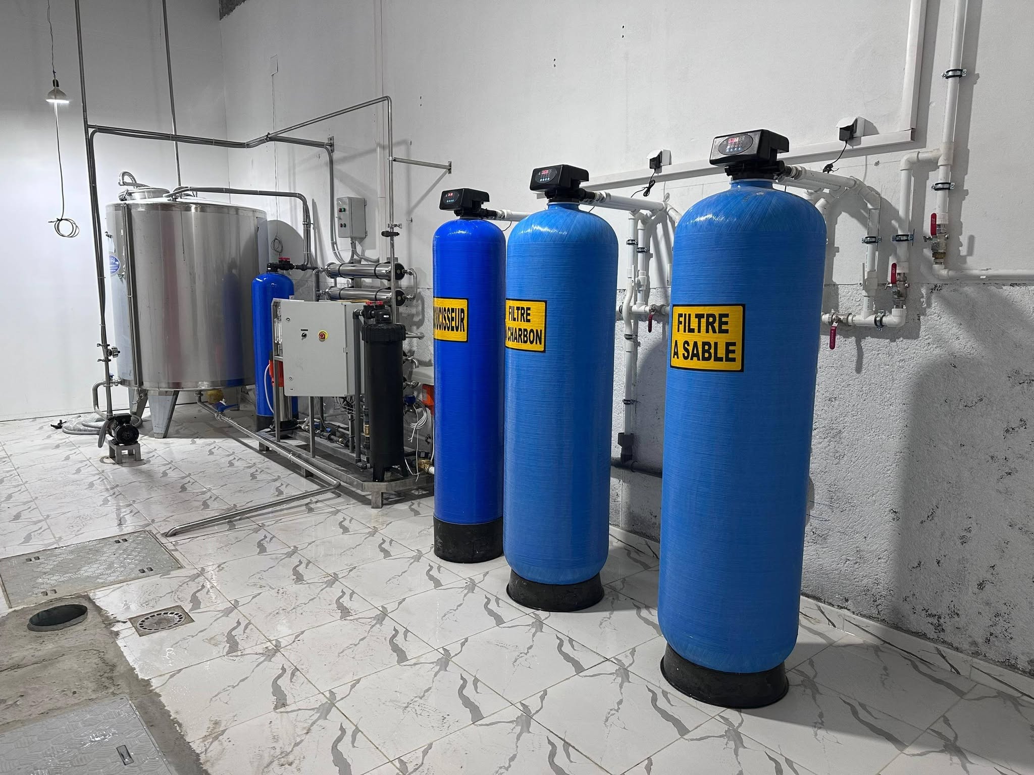 système de prétraitement d’eau