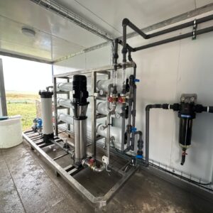 osmose inverse d'une capacité de 6 000 L/h destiné à l’irrigation agricole